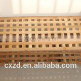 High Quality Simple Design Two-tier Walnut Shoe Rack thumbnail-3