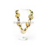HORN NECKLACE 100% MADE IN VIETNAM, VARIOUS COLORS AND DESIGNS, AVAILABLE OR OME ACCEPTED thumbnail-5