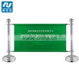 Metal Frame Outdoor Advertising Crowd Barrier Sidewalk Cafe Barrier thumbnail-6