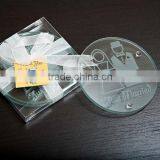 Glass Material Table Decoration&Accessories Type Glass Coasters thumbnail-6