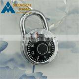 Solid Hardened Steel Shackle Dial Combination Luggage Suitcase Locker Lock Padlock thumbnail-3