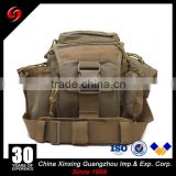 camouflage outdoor tactical military backpack inclined shoulder square bag camera photography hiking bag