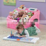 2016 New Custom Children Room Pink Plastic Toys Big Storage Box From ICTC Factory thumbnail-5