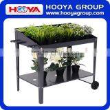 Galvanized Movable Cheap Metal Planter Holder thumbnail-1
