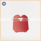 High Quality Plastic Square Ties for Bread Bags Clip Made in China thumbnail-1