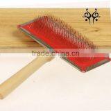 Wooden Handle Dog Brush And Pet Hair Brush thumbnail-4