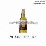 Bottle Shaped Tin Sign Board for Beer Promotion thumbnail-1
