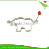 ZY-F1462 Stainless Steel Egg Ring pp Ball Handle Fried Egg Ring Elephant Style Mold thumbnail-3