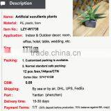 Mini Decorative Artificial Plants Artificial Table Bonsai Plant Artificial Table Decoration Small Plants thumbnail-2