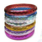 Diamond Cut Bangle Bracelet thumbnail-1