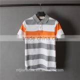 T Shirt Cotton Yarn Dyed Shirt , Polo Shirts Customized Logo ,Short Sleeve Yarn Dye Polo Shirt thumbnail-4