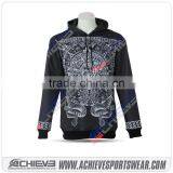 100% Polyester Sublimation Sportswear Single Custom Hoodies thumbnail-2