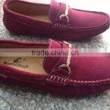 Brand Name Men Peas Shoes Stock Inventory Wholesale, Good Quality Men Stock Casual Shoes With Genuine Leather thumbnail-1