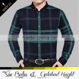 Garments Producers Wholesale Factory Price Plaid Casual Flash Georgette Shirt Designs for Men thumbnail-1
