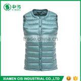 2017 New Product Pure Color Winter Windproof Warm Women Padded Down Vest thumbnail-3