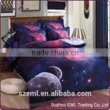 Starry Sky Fantastic Bedclothes Bed Cover Pillow Case 3D Digital Print Bedding Set thumbnail-3