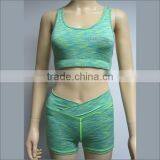 Latest Seamless Sexy Under Wear Ladies Active Bra Yoga Wear Sports Bra Set thumbnail-3