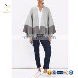 High Quality Wool Cashmere Coat Poncho for Sale thumbnail-1