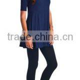 Fashion Womens Clothes Short Sleeve Swing Dress Tunic Tops for Women 2016 thumbnail-6