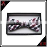 Fashion Men's Bow Tie With Stripes and Grid thumbnail-6