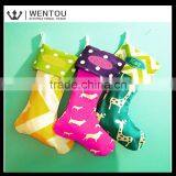 Wholesale Cheap Stock Personalised Canvas Christmas Stocking thumbnail-4