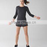 Sexy Casual Sport Shorts Blank Color Sport Shorts for Women thumbnail-4