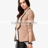 Padded Contrast Trimmed Blazer thumbnail-2