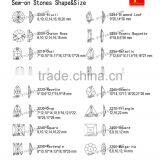 Pear Shape AB 10x18mm Sew on Rhinestones Flatback Crystal Teardrop Sewing Crystal Dress thumbnail-5