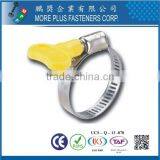 Made in Taiwan Strong Stainless Steel Schlauchklemmen Flexible Butterfly Handle Type Hose Clamp thumbnail-4