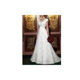 Most Popular Beaded Classic Bridal Wedding Dress thumbnail-1