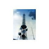 Microwave telecommunication tower