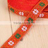 Factory Directly Sale Polyester Jacquard/ethnic/embroidery Ribbon for Garments thumbnail-2