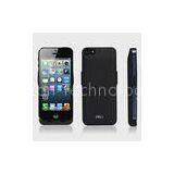 Black 2200mAh Mobile Power Station , Custom External Battery Charger for Iphone 5