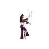 Shinning Laser Belly Dance Wear Canes Sticks In Gold / Silver Color For Practice thumbnail-1