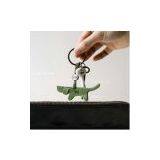 Zakka Male Leather Car Women\'s Keychain Key Chain Key Ring Big Small