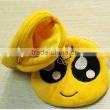 Popular 10cm Plush Emoji Coin Purse With Zipper thumbnail-3