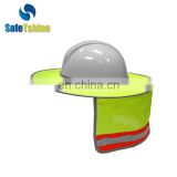 Reflective headwear protective cap with neck cover