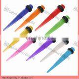 Colorful Acrylic UV Ear Tapers Ear Plugs Body Piercing Jewelry thumbnail-1