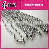 various models in different size stainless steel jewelry chain