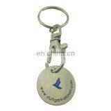 Metal Custom Engraved Peace Dove Trolley Coin Token