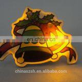 Blinky Led Badge/pin Hanging on the Clothes, Hight Quality, Shenzhen Manufacturer