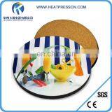 New arrive Round shape soft wood mug pad