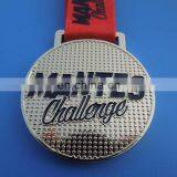 Personalized Custom Metal Alloy Challenge Award Ribbon Medal thumbnail-1