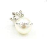 White Pearl Fashionable Eco-friendly Special Design Nickle-free Custom Metal Buttons thumbnail-3