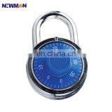 NEWMAN CP8056A Round Steel Password Lock, 50mm Small Combination Padlock thumbnail-3