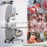 Commercial Kitchen Electric Table Top Meat Band Saw Frozen Meat Cutting Machine Bone Saw Cutting Machine Price thumbnail-4