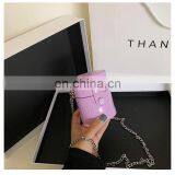Mini Bag Female 2020 New Trendy Fashion Korean Version of the Net Red Popular All-match Chain Messenger Lipstick Coin Purse thumbnail-4