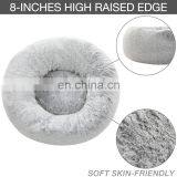 Plush Comfortable Cat Beds for Indoor Cats Washable Donut Cuddler Heated Pet Dog Bed Calming Pet Bed thumbnail-3