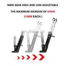 XT Motorcycle Universal Aluminum Alloy Adjustable Kickstand Foot Side Stand Parking Bracket thumbnail-5