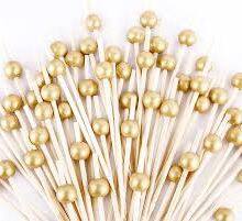 Best Cocktail Antique Wooden Cocktail Picks Bar Appetizer Olive Picks Martini Picks thumbnail-1